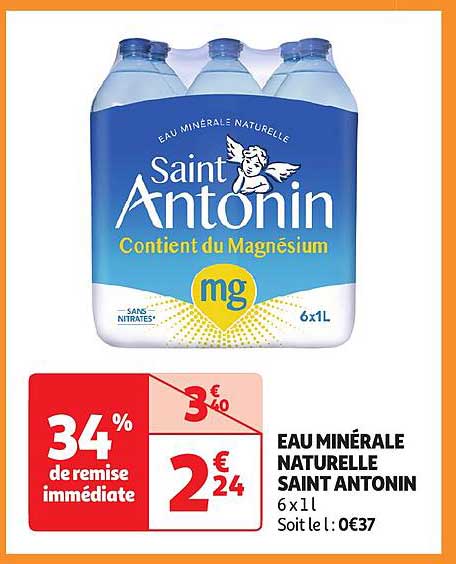 eau minérale naturelle saint antonin