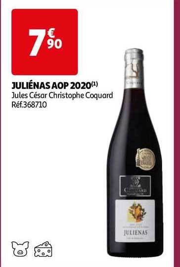 juliénas aop 2020 jules césar christophe coquard