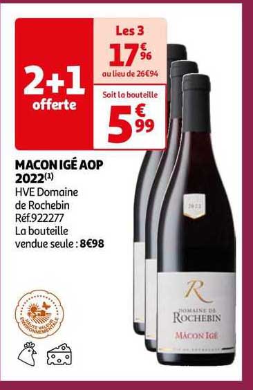 macon igé aop 2022 hve domaine de rochebin