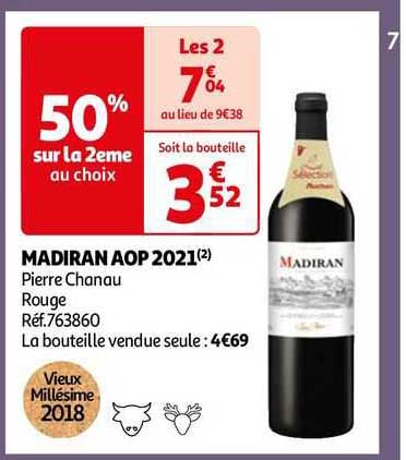 madiran aop 2021 pierre chanau rouge