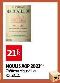 moulis aop 2021 château maucaillou