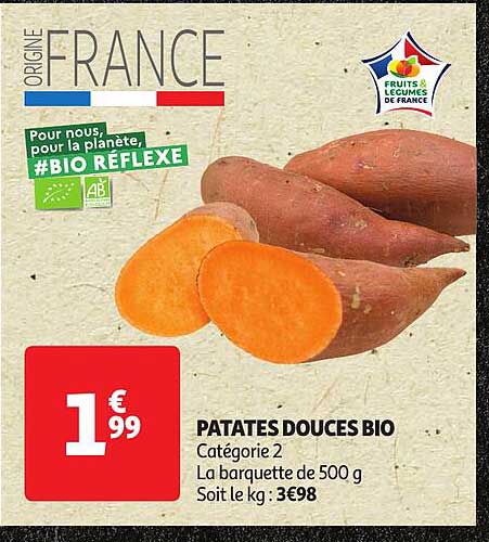 patates douces bio