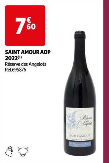 saint amour aop 2022 réserve des angelots