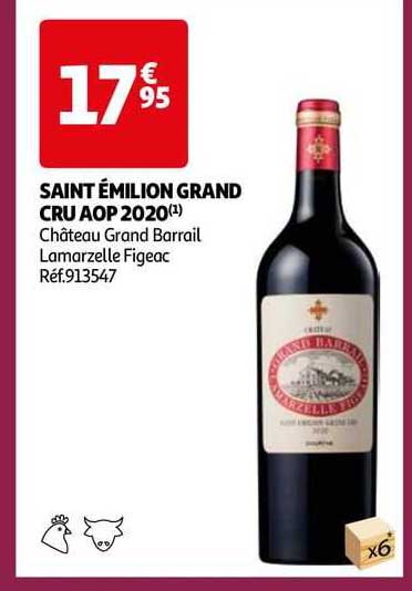 saint émilion grand cru aop 2020 château grand barrail lamarzelle figeac