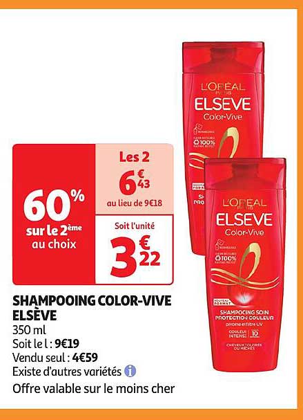 shampooing color-vive elsève