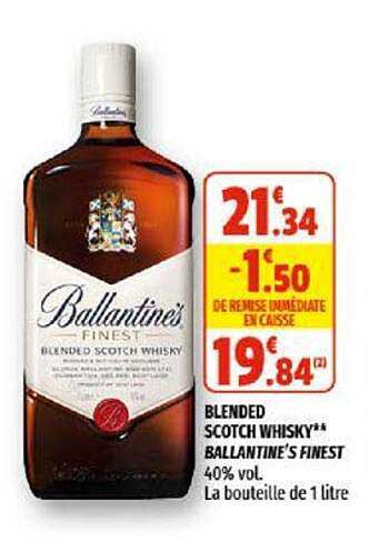 Blended Scotch Whisky Ballantine's Finest