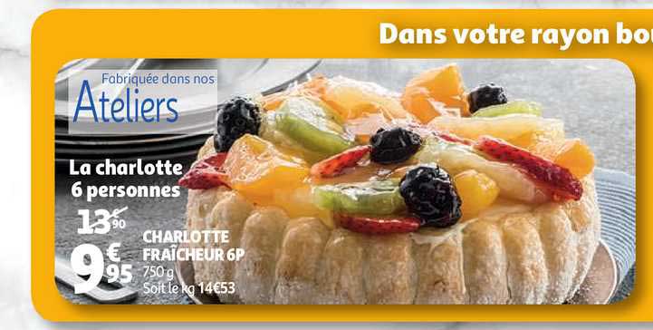 charlotte fraîcheur 6p