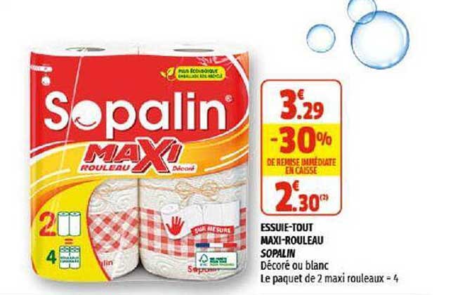 essuie-tout maxi-rouleau sopalin