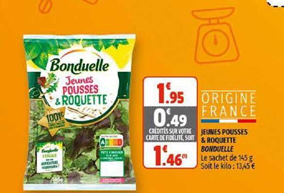 Jeunes Pousses & Roquette Bonduelle