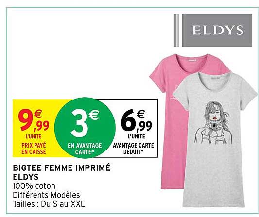 Bigtee Femme Imprimé Eldys