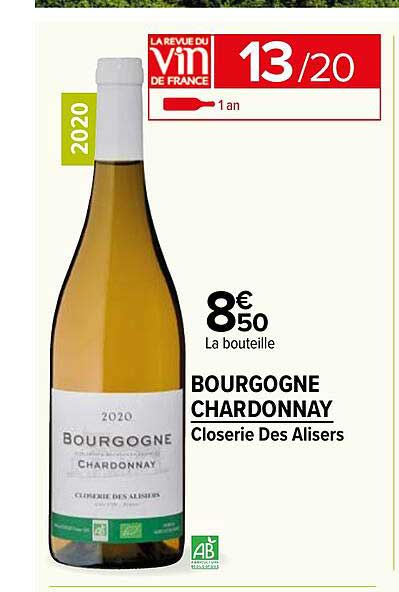 bourgogne chardonnay closerie des alisers