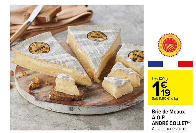 brie de meaux a.o.p. andré collet