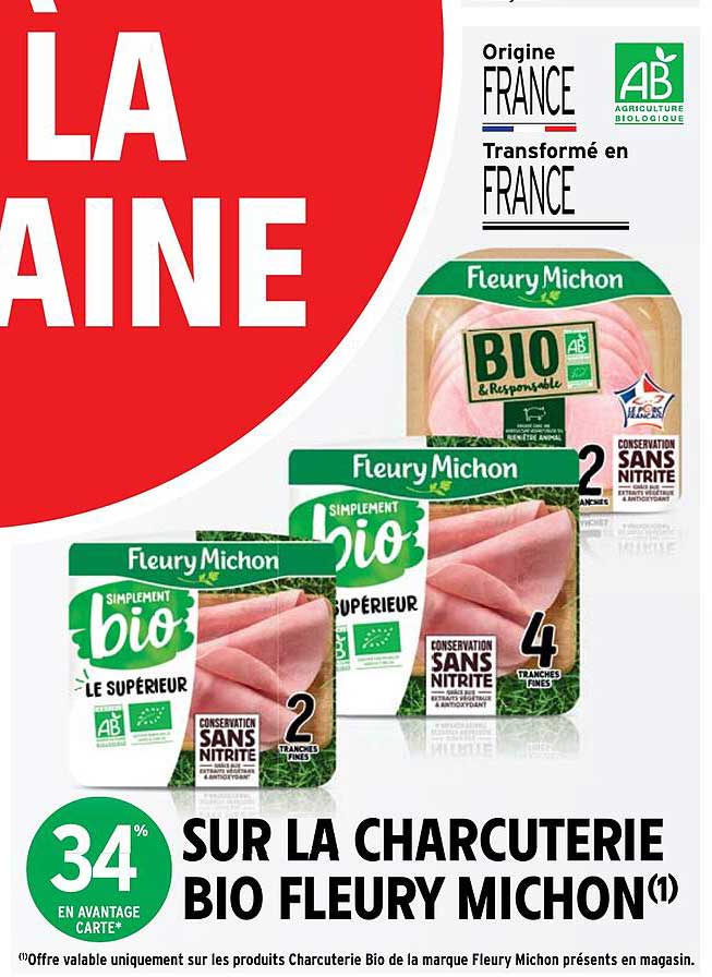 charcuteur bio fleury michon