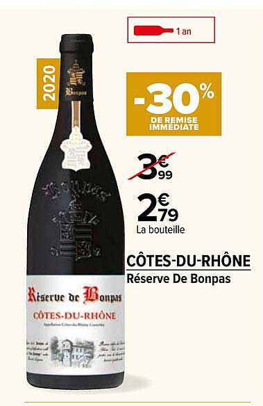 côtes-du-rhône réserve de bonpas