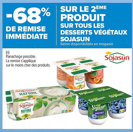 Desserts Végétaux Sojasun