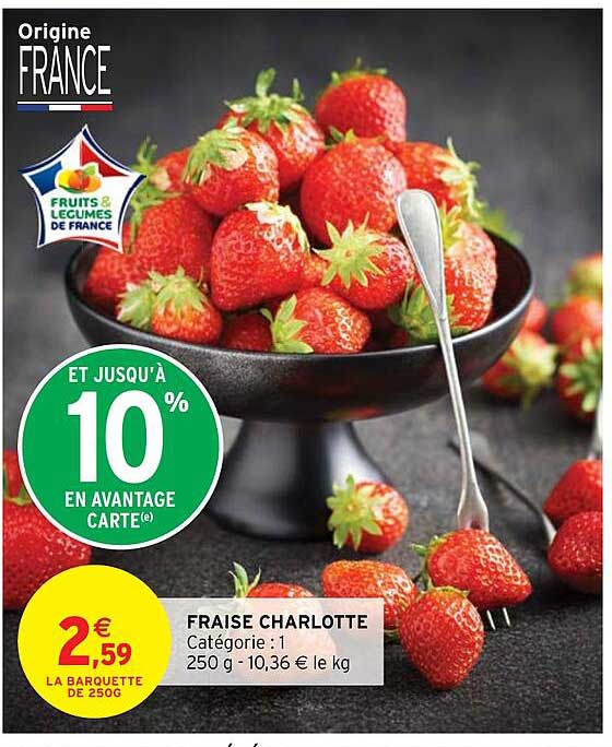 fraise charlotte