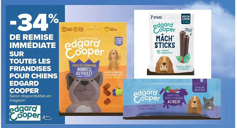 friandises pour chiens edgard cooper