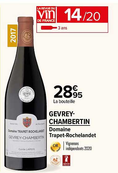 gevrey-chambertin domaine trapet-rochelandet