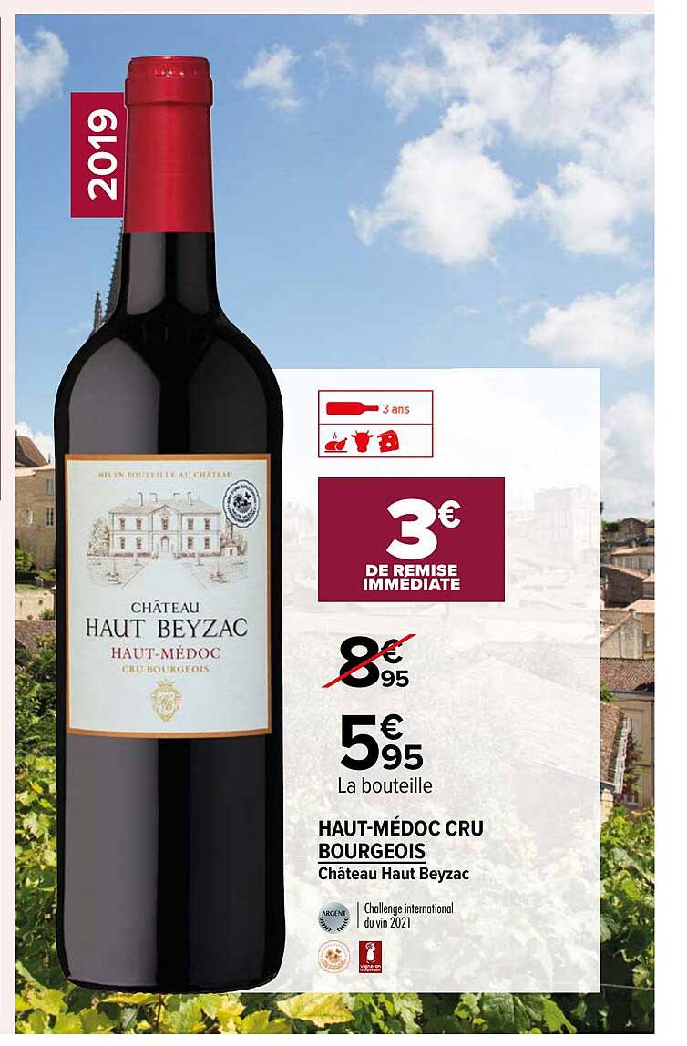 haut-médoc cru bourgeois château haut beyzac