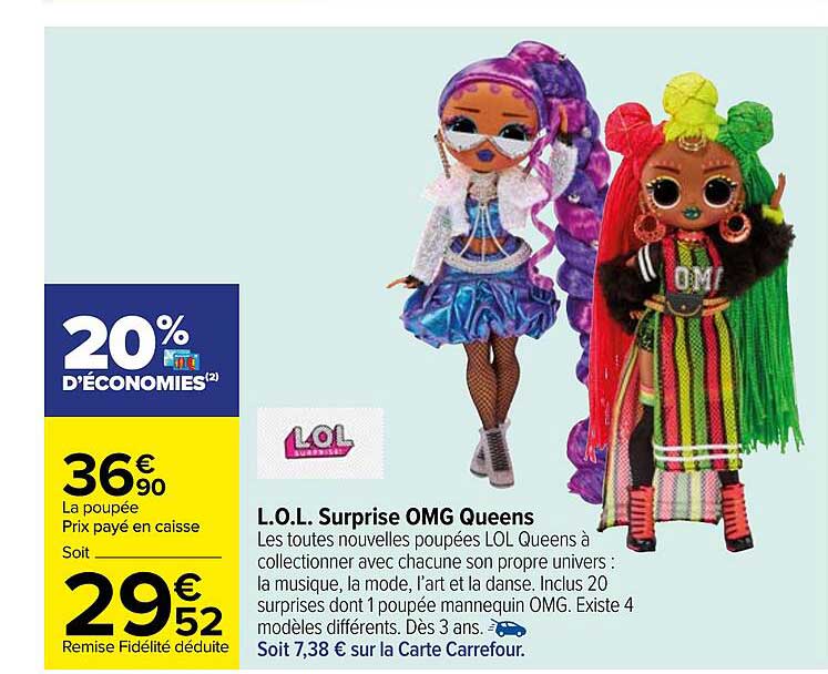 l.o.l. surprise omg queen