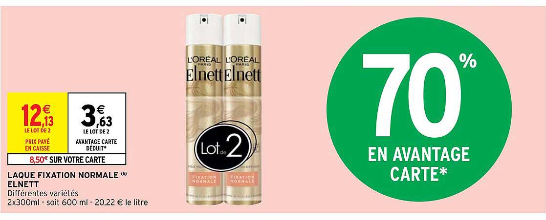 laque fixation normale elnett