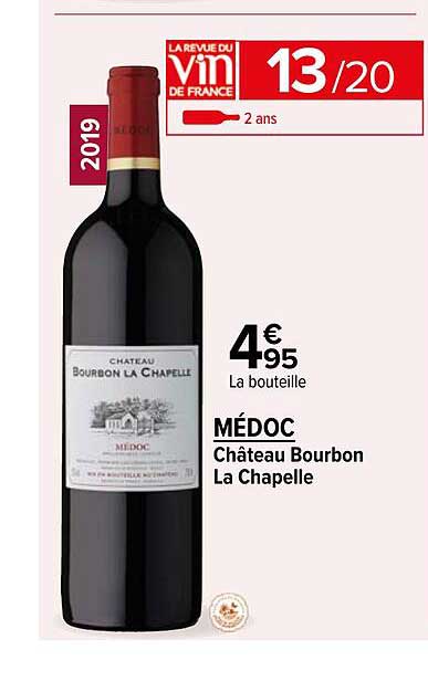 médoc château bourbon la chapelle