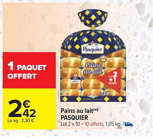 Pains Au Lait Pasquier