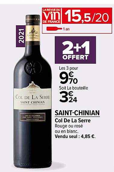 saint-chenian col de la serre