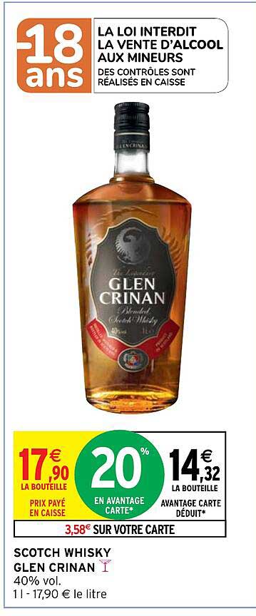 scotch whisky glen crinan