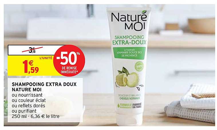 shampooing extra doux naturé moi