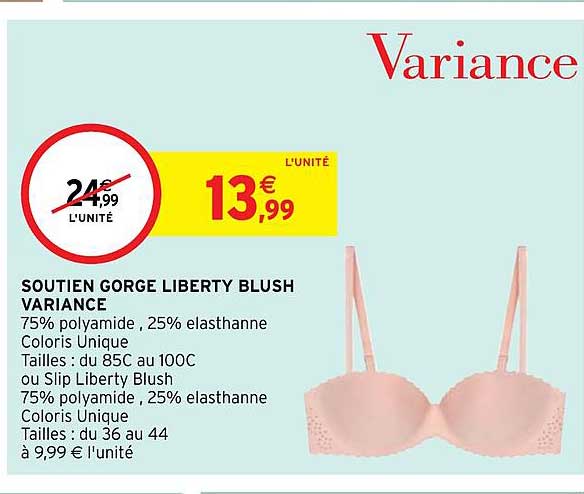 Soutien Gorger Liberty Blush Variance