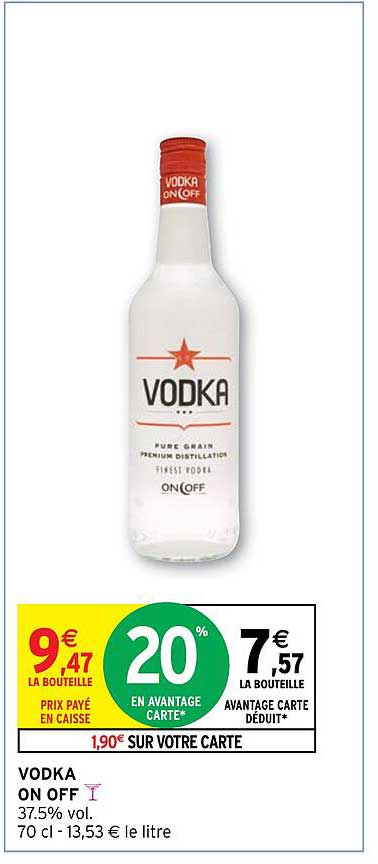 vodka on off