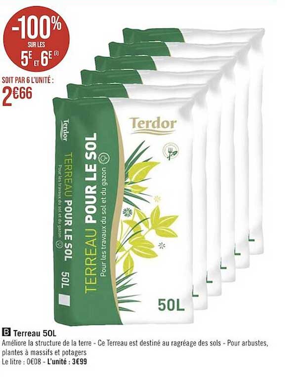 Terreau 50l