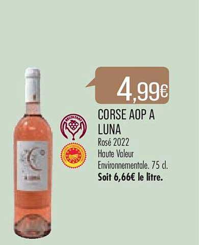 Corse Aop à Luna