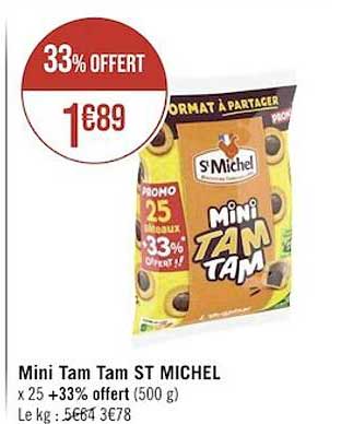 mini tam tam st michel