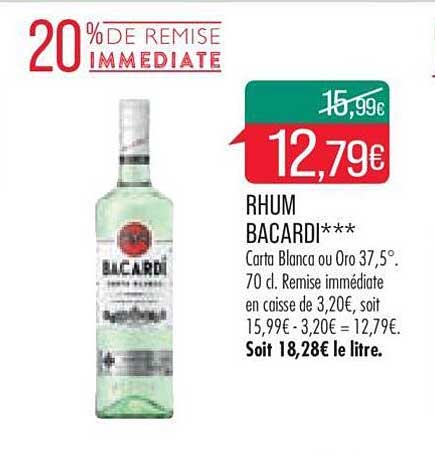 Rhum Bacardi
