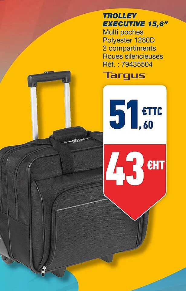 trolley excutive 15,6" targus