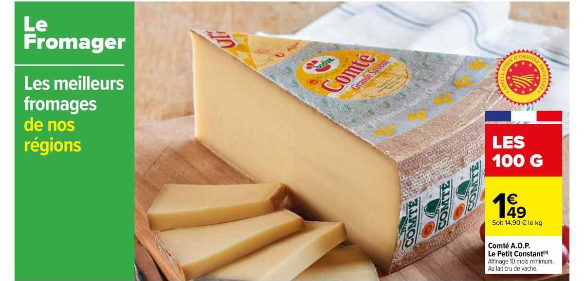 comté a.o.p. le petit constant