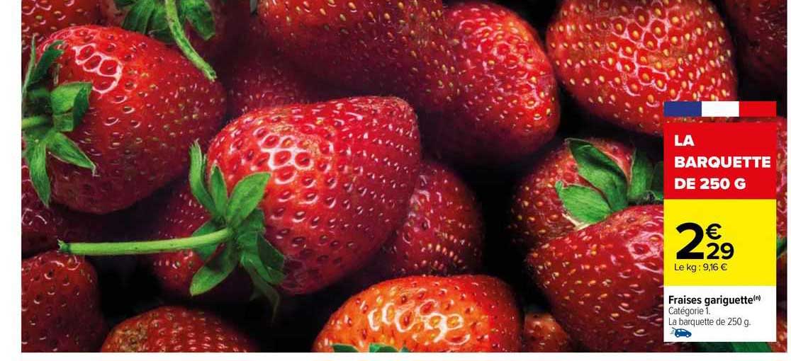 Fraises Gariguette