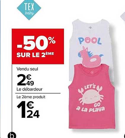 Le Débardeur Tex Baby