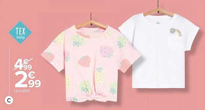 le t-shirt tex baby