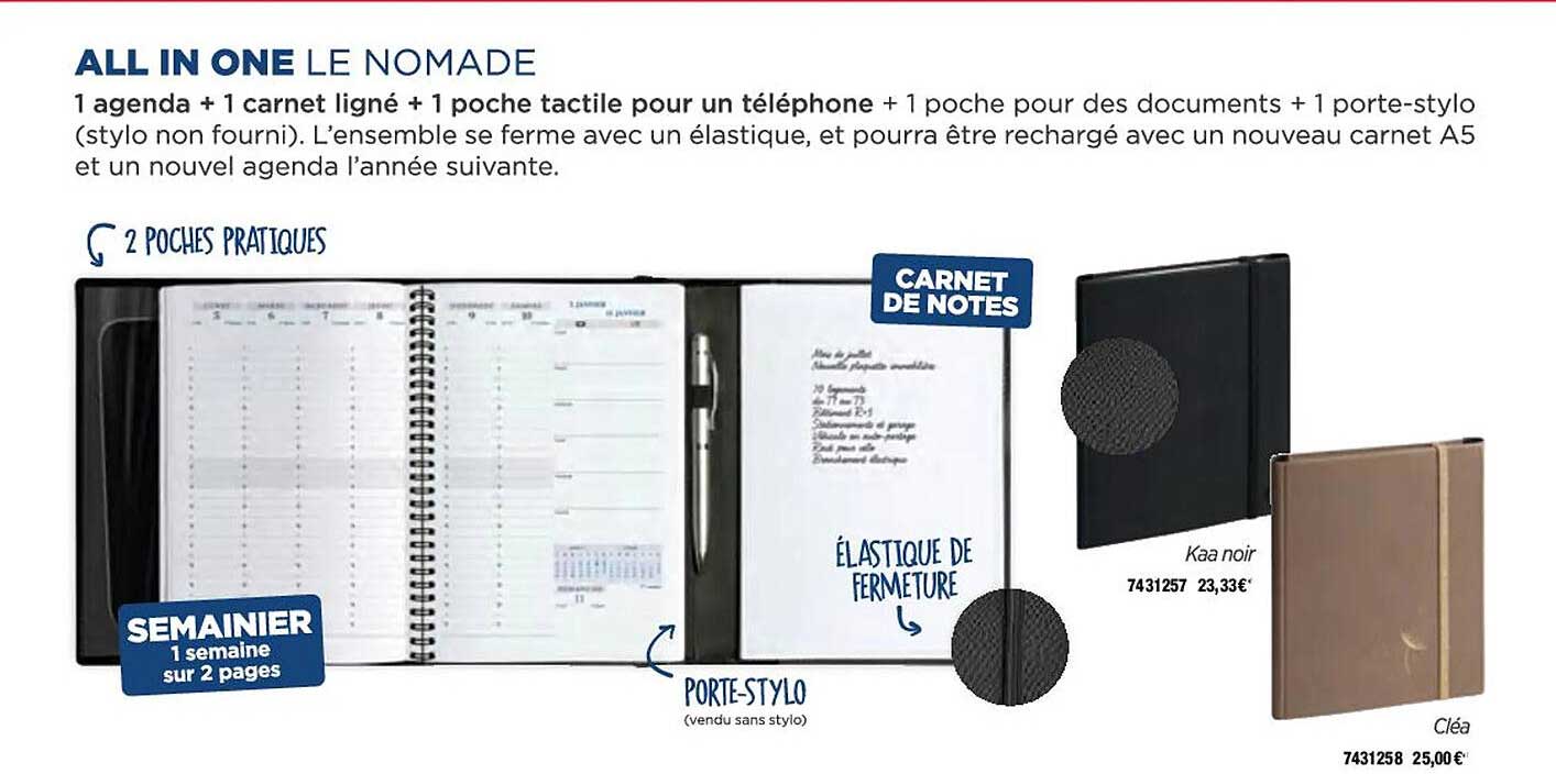 all in one le nomade cléa