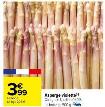 asperge violette