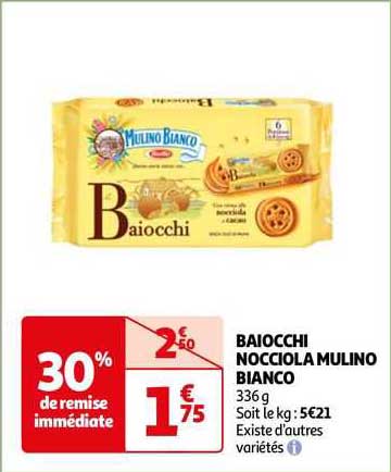 baiocchi nocciola mulino bianco