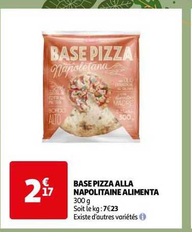 base pizza alla napolitaine alimenta