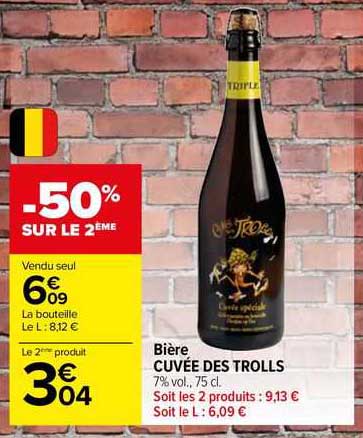 bière cuvée des trolls