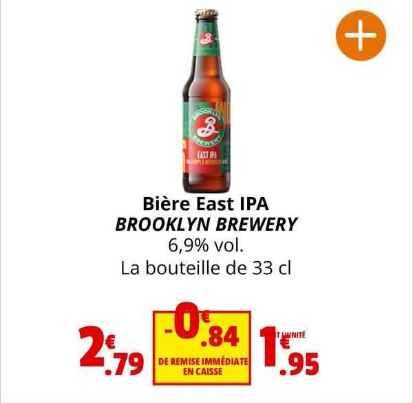bière east ipa brooklyn brewery 6,9% vol