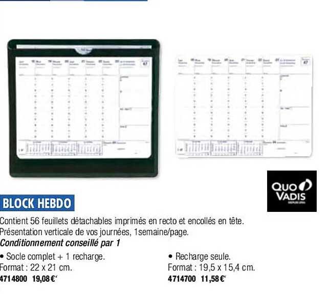 block hebdo quo vadis