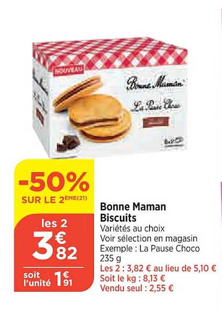 bonne maman biscuits