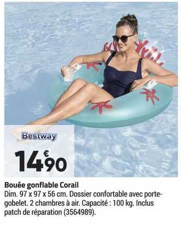 Bouée Gonflable Corail Bestway